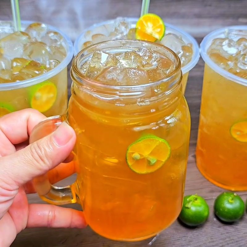 Bước 5 Thành phẩm trà tắc để bán