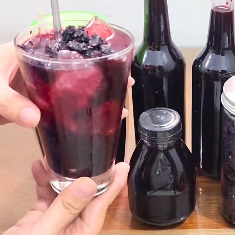 Bước 6 Thành phẩm Dâu tằm ngâm đường phèn