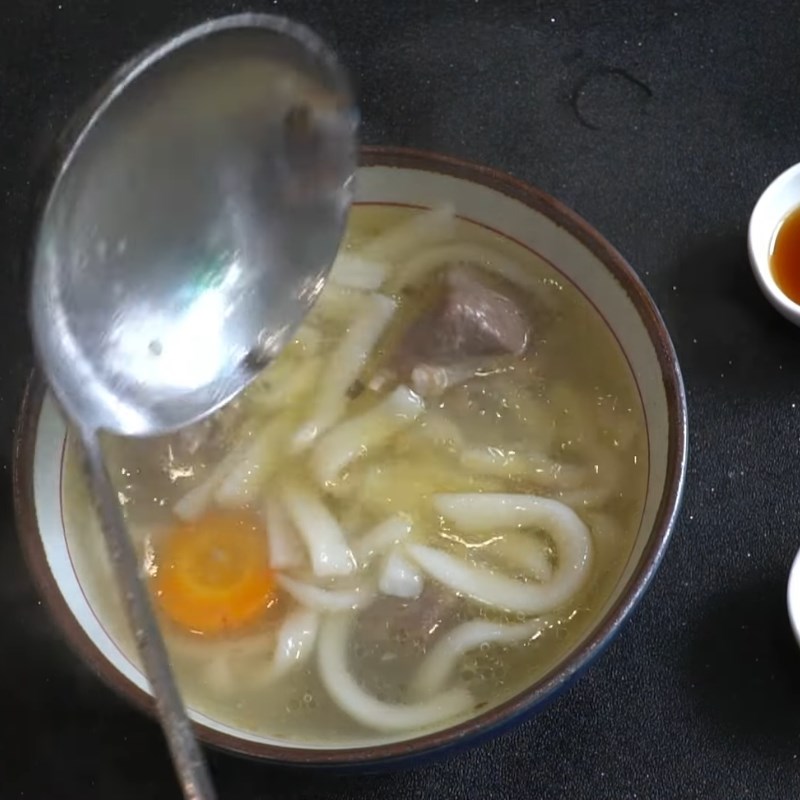 Bước 7 Thành phẩm Bánh canh bột xắt miền Tây