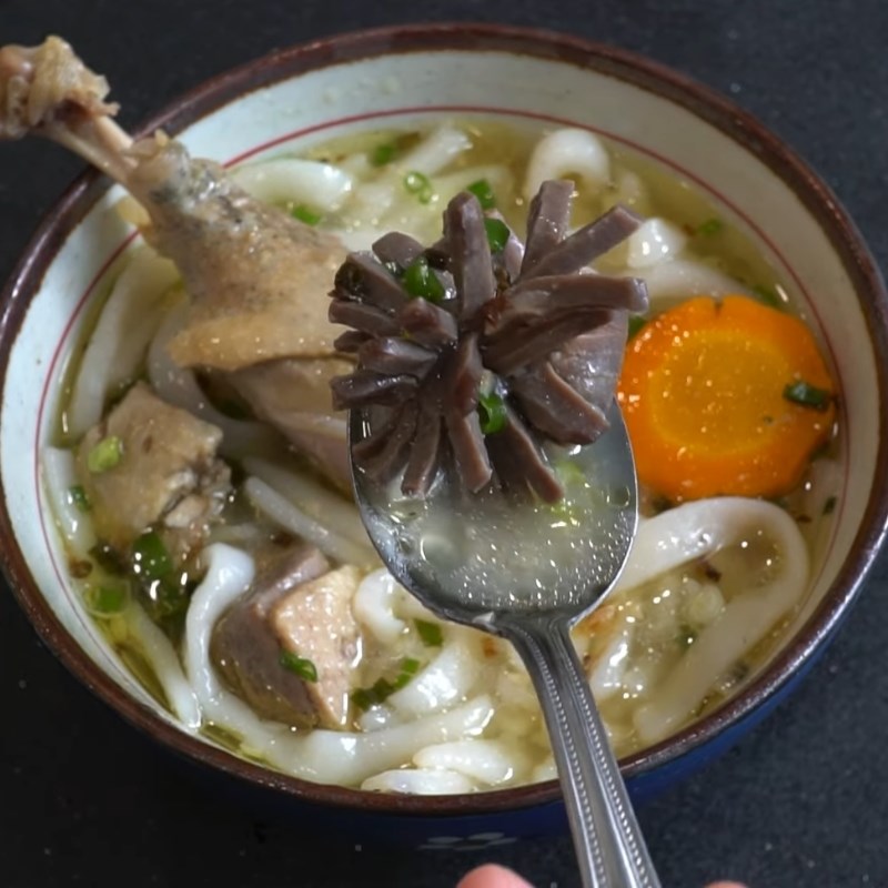 Bước 7 Thành phẩm Bánh canh bột xắt miền Tây