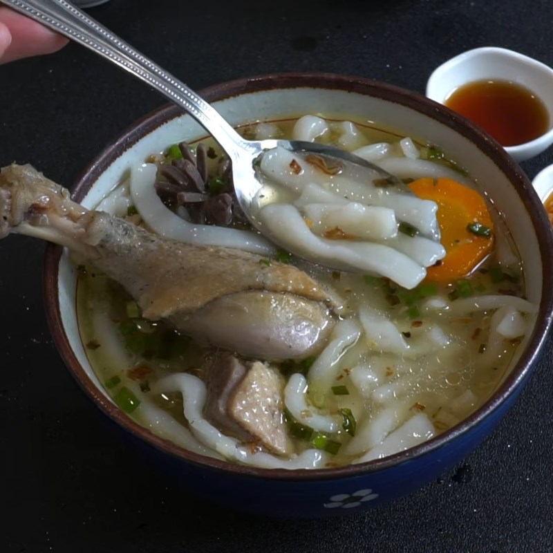 Bước 7 Thành phẩm Bánh canh bột xắt miền Tây