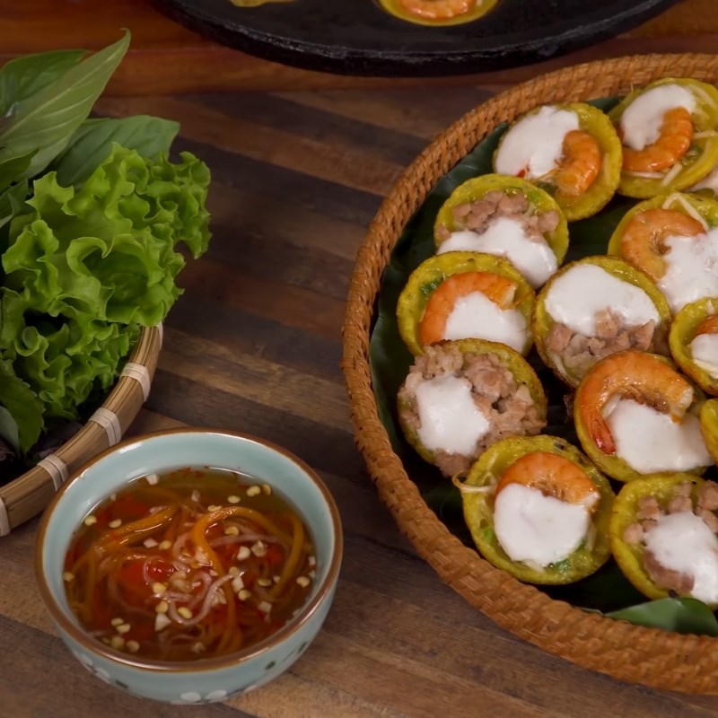 Bước 6 Thành phẩm Bánh khọt miền Tây