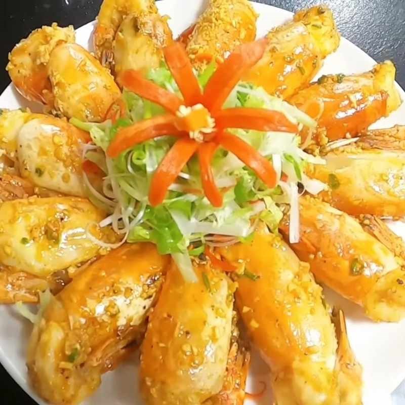 Bước 5 Thành phẩm Tôm càng cháy tỏi