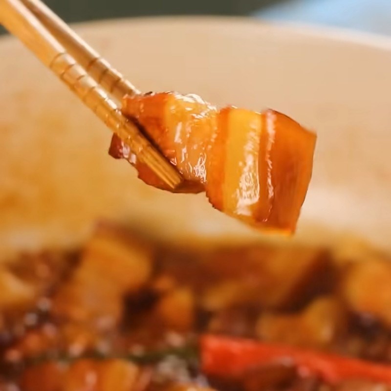 Bước 4 Thành phẩm Thịt kho nước mắm