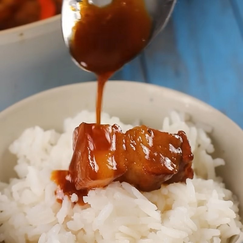 Bước 4 Thành phẩm Thịt kho nước mắm