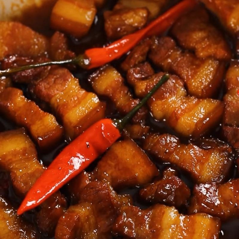 Bước 4 Thành phẩm Thịt kho nước mắm