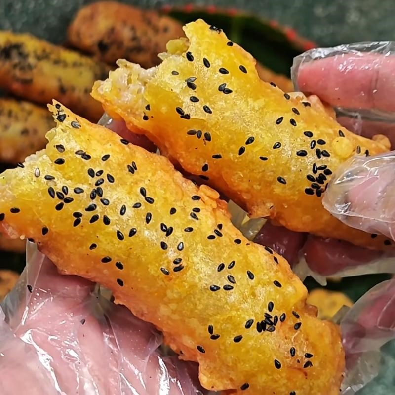 Bước 5 Thành phẩm Bánh chuối chiên phồng ruột