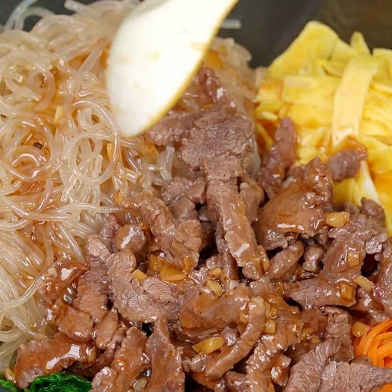 Bước 5 Trộn miến thập cẩm Miến trộn thập cẩm