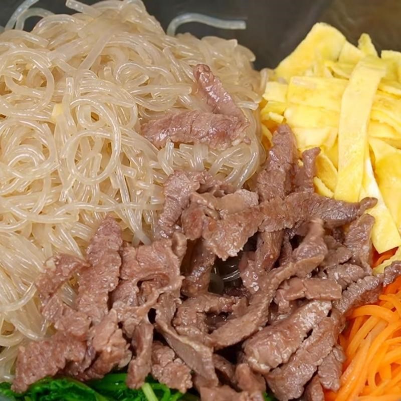 Bước 5 Trộn miến thập cẩm Miến trộn thập cẩm