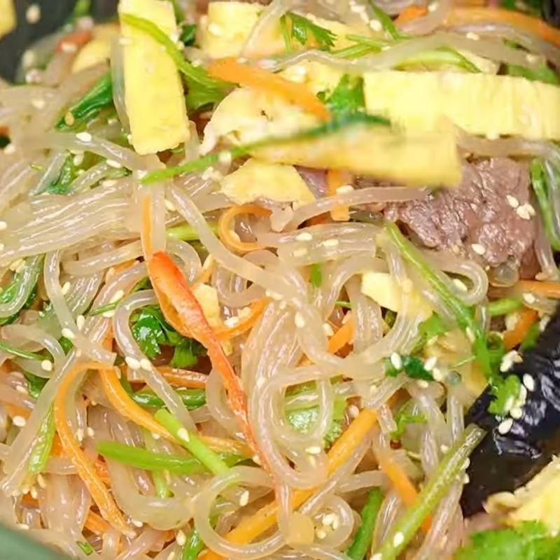 Bước 5 Trộn miến thập cẩm Miến trộn thập cẩm