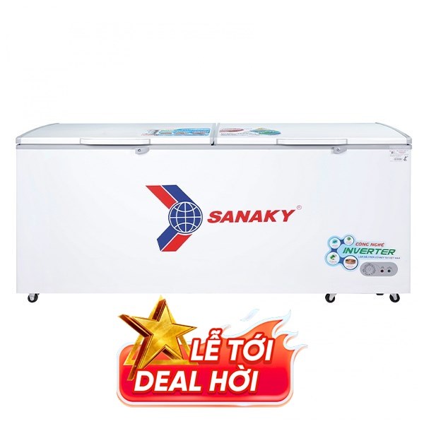 Tủ đông Sanaky Inverter 761 lít VH-8699HY3