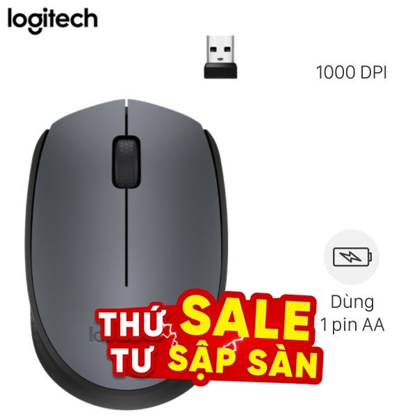 Chuột Không dây Logitech M170