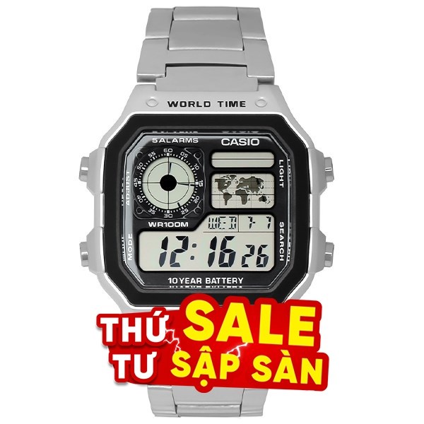 CASIO Timeless 45 x 42.1 mm Nam AE-1200WHD-1AVDF