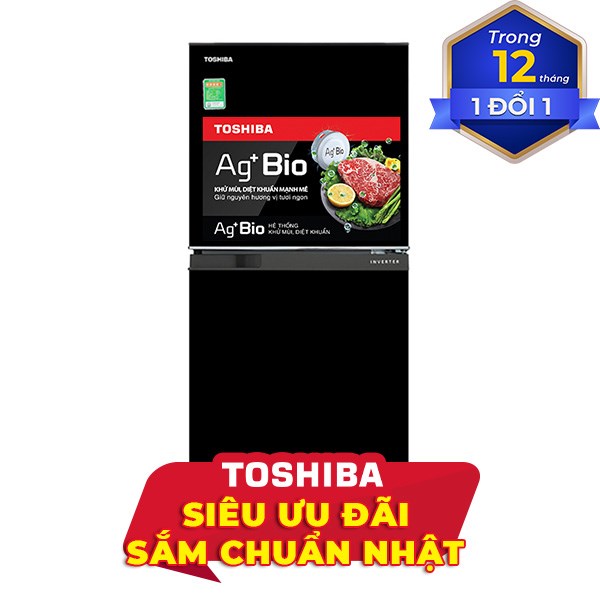 Toshiba Inverter 180 lít GR-B22VU UKG