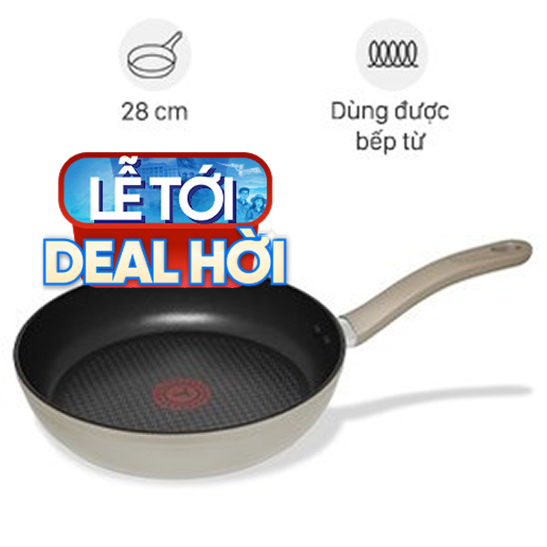 Chảo nhôm chống dính đáy từ Tefal H9100614