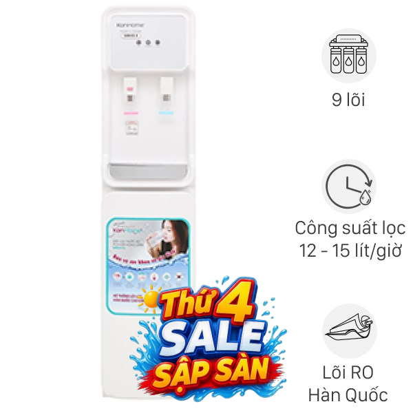Máy lọc nước RO nóng lạnh Korihome WPK-915
