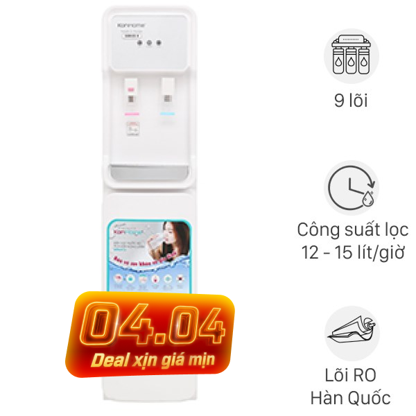 Máy lọc nước RO nóng lạnh Korihome WPK-915