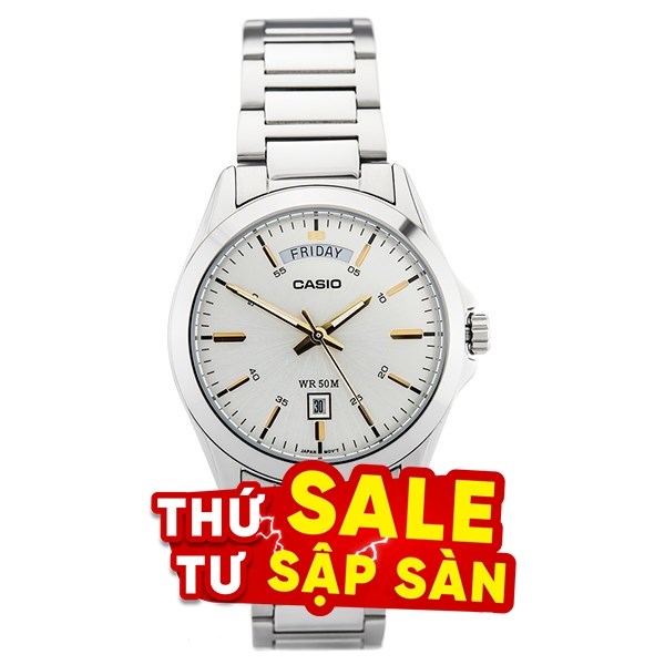 CASIO Timeless 40 mm Nam MTP-1370D-7A2VDF