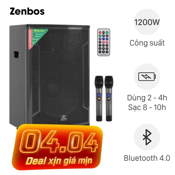 Loa kéo Zenbos K-360