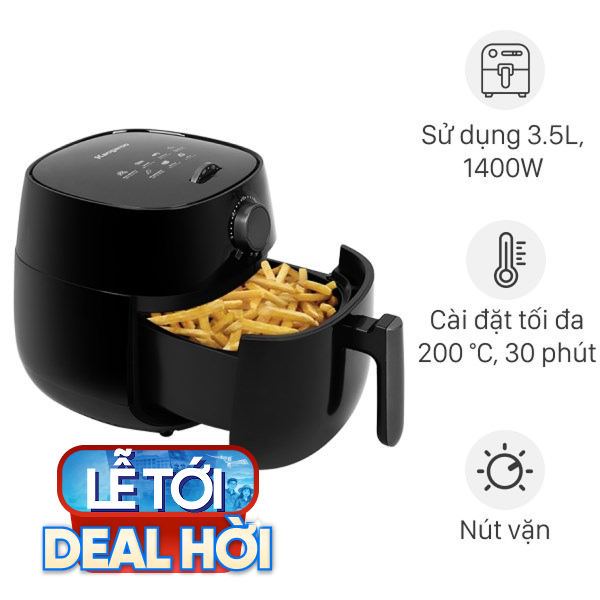 Nồi chiên không dầu Kangaroo 4 lít KG42AF1