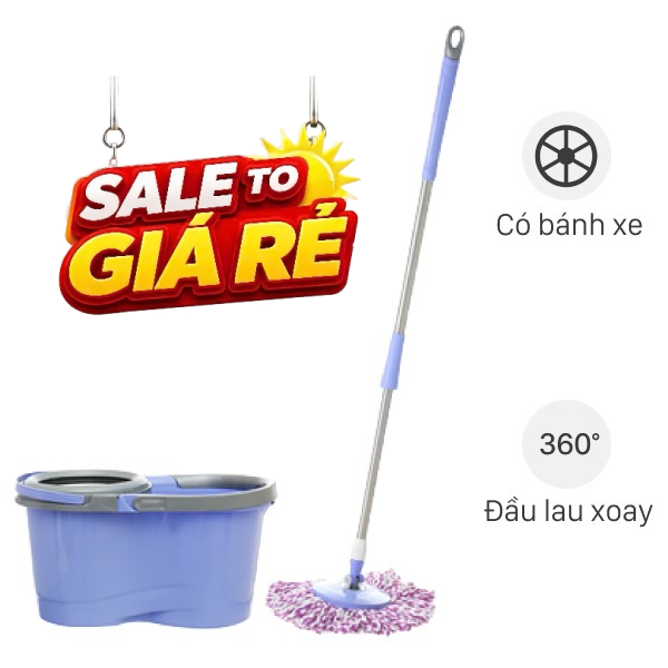 Bộ lau nhà 360 Hommy MH-Xmop