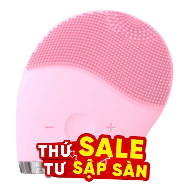 Máy rửa mặt và massage Halio Baby Pink