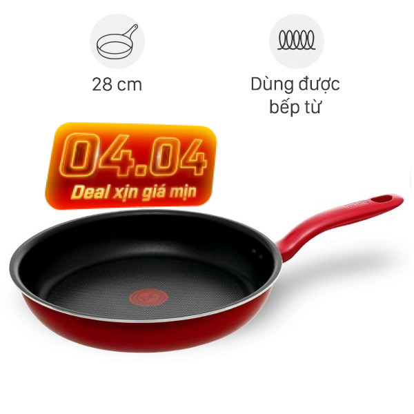 Chảo nhôm chống dính đáy từ Tefal So Chef G1350695