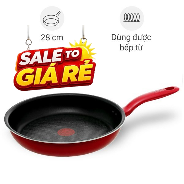 Chảo nhôm chống dính đáy từ Tefal So Chef G1350695