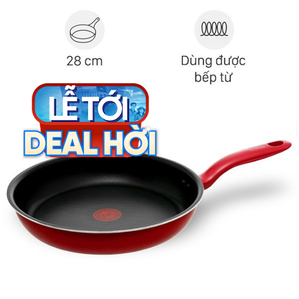 Chảo nhôm chống dính đáy từ Tefal So Chef G1350695