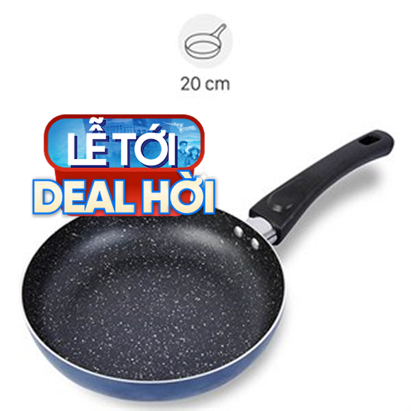 Chảo nhôm chống dính vân đá Delites CE003-20