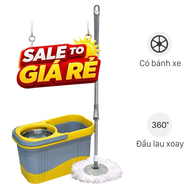 Bộ lau nhà 360 Hommy MH-HomePlus X2