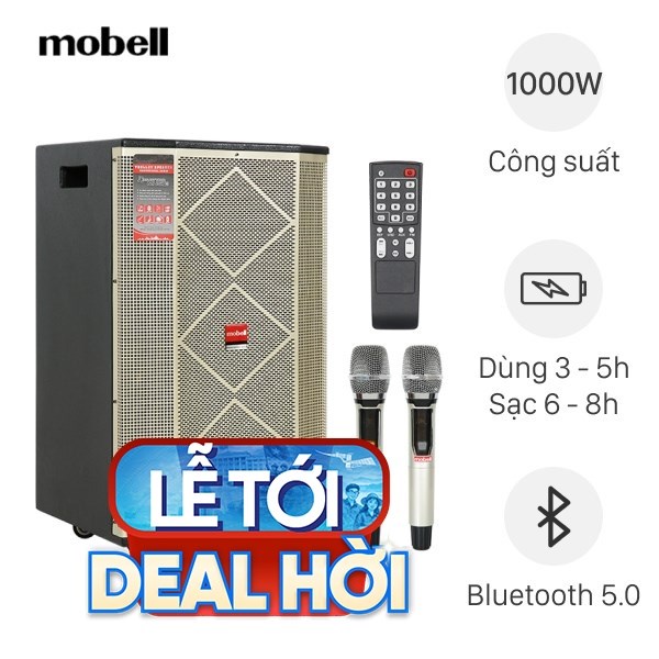 Loa kéo karaoke Mobell MK-7080 1000W