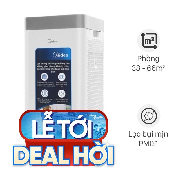 Máy lọc không khí Midea MAP-550GJA32 38W