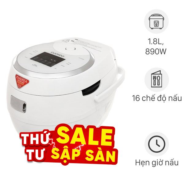 Nồi cơm điện tử Cuckoo 1.8 lít CR-1020F