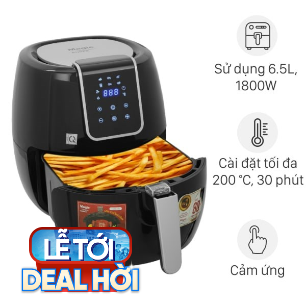 Nồi chiên không dầu Magic 6.5 lít A-805