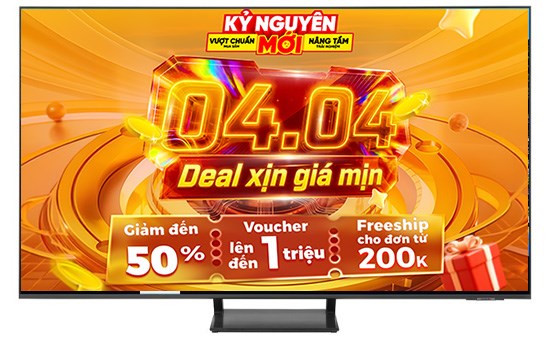 Smart Tivi QLED Samsung 4K 55 inch QA55Q65A