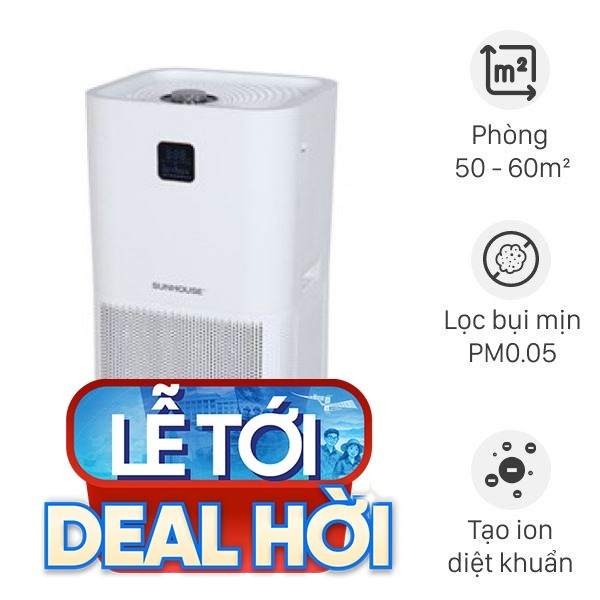 Máy lọc không khí Sunhouse SHD-60AP9760 48W
