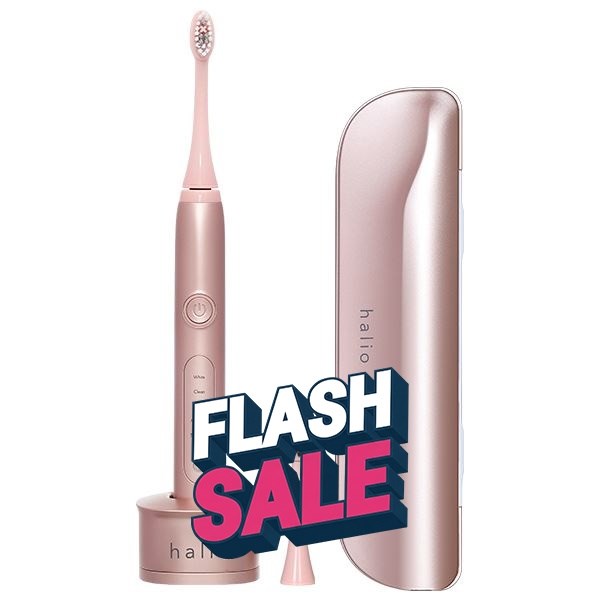 Bàn chải điện Halio Sonic Whitening Pro Rose Gold
