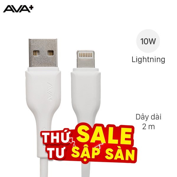 Cáp sạc và truyền dữ liệu 2m AVA+ Kalf