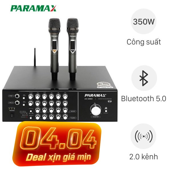 Amply Paramax AX-850 350W