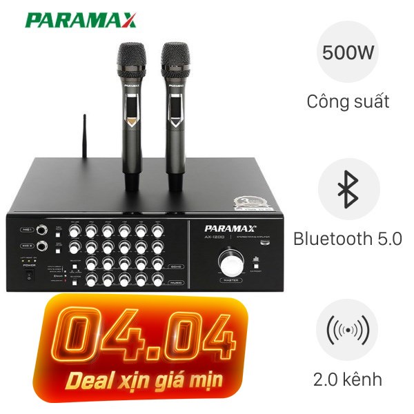 Amply Paramax AX-1200 500W