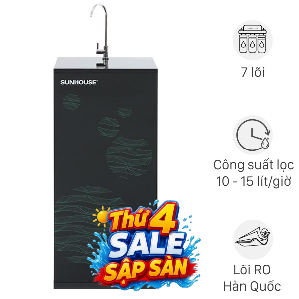 Máy lọc nước RO Sunhouse SHA8866K