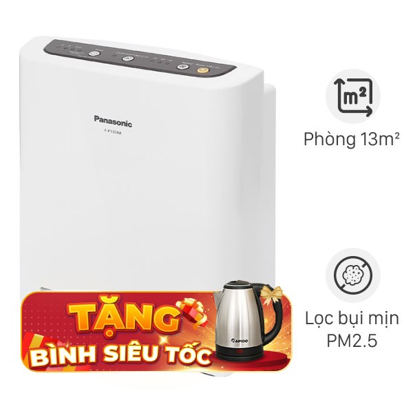 Máy lọc không khí Panasonic F-P15EHA 29W