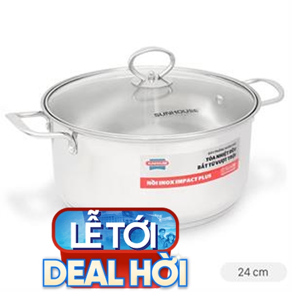 Nồi inox 5 đáy Sunhouse SHG788-24