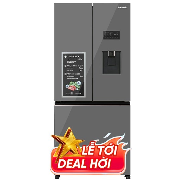 Panasonic Inverter 495 lít PRIME+ Edition NR-CW530XMMV