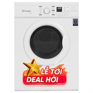 Máy sấy thông hơi Casper 7.2 Kg TD-72VWD