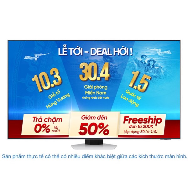 Smart Tivi Neo QLED Samsung AI 4K 55 inch QA55QN85B