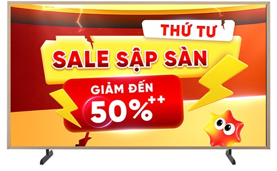 Samsung Smart TV QLED Khung tranh QA65LS03B