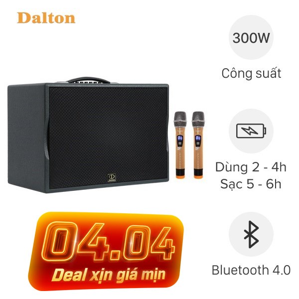 Loa karaoke xách tay Dalton PS-K25A