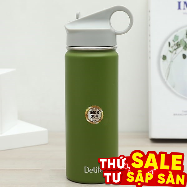 Bình giữ nhiệt nóng lạnh Inox 530 ml Delites Y1